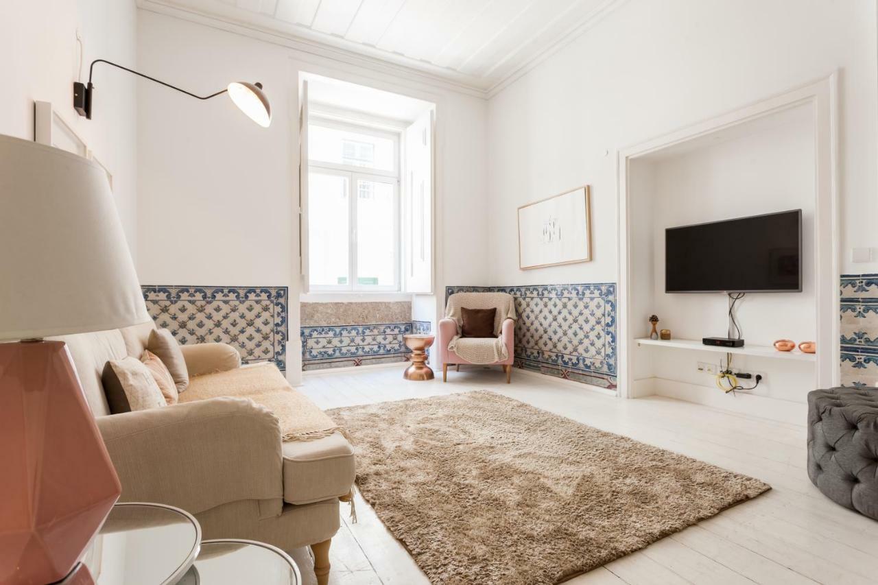Baixa Tile Blue Two-Bedroom Apartment - By Lu Holidays 리스본 외부 사진